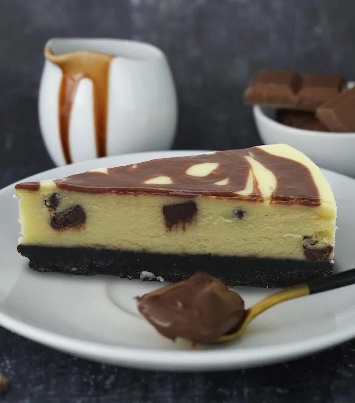 Vanilla & Chocolate Cheesecake