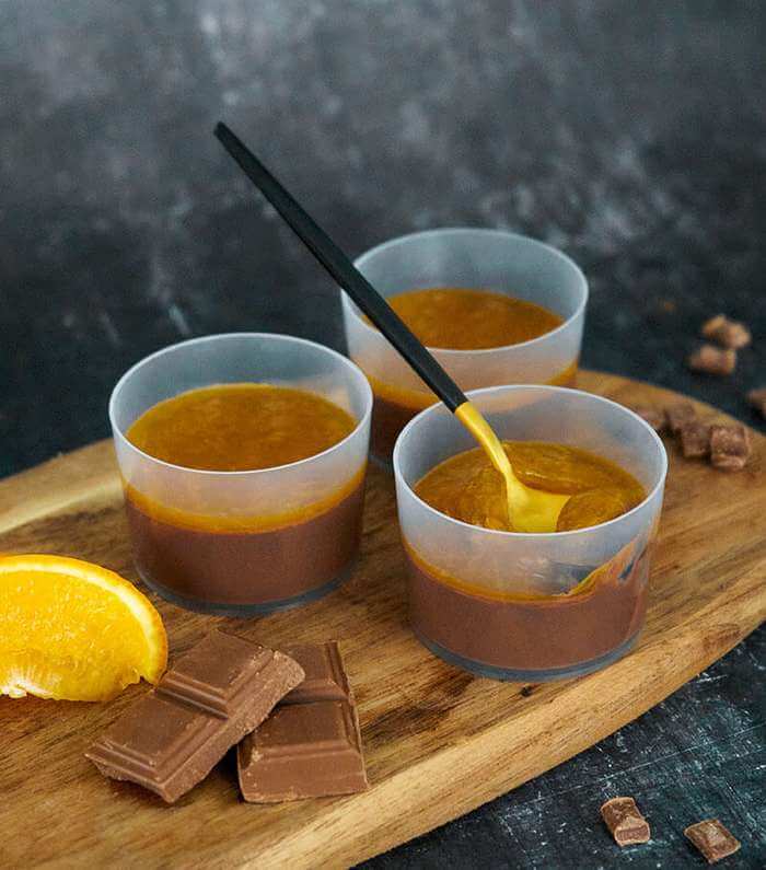 Terrifically Tangy Chocolate Orange Pots (VE)