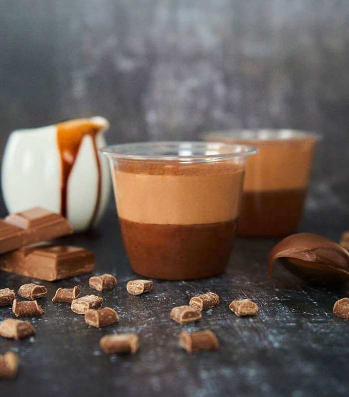 Deliciously Dazzling Double Chocolate Mousse Pots